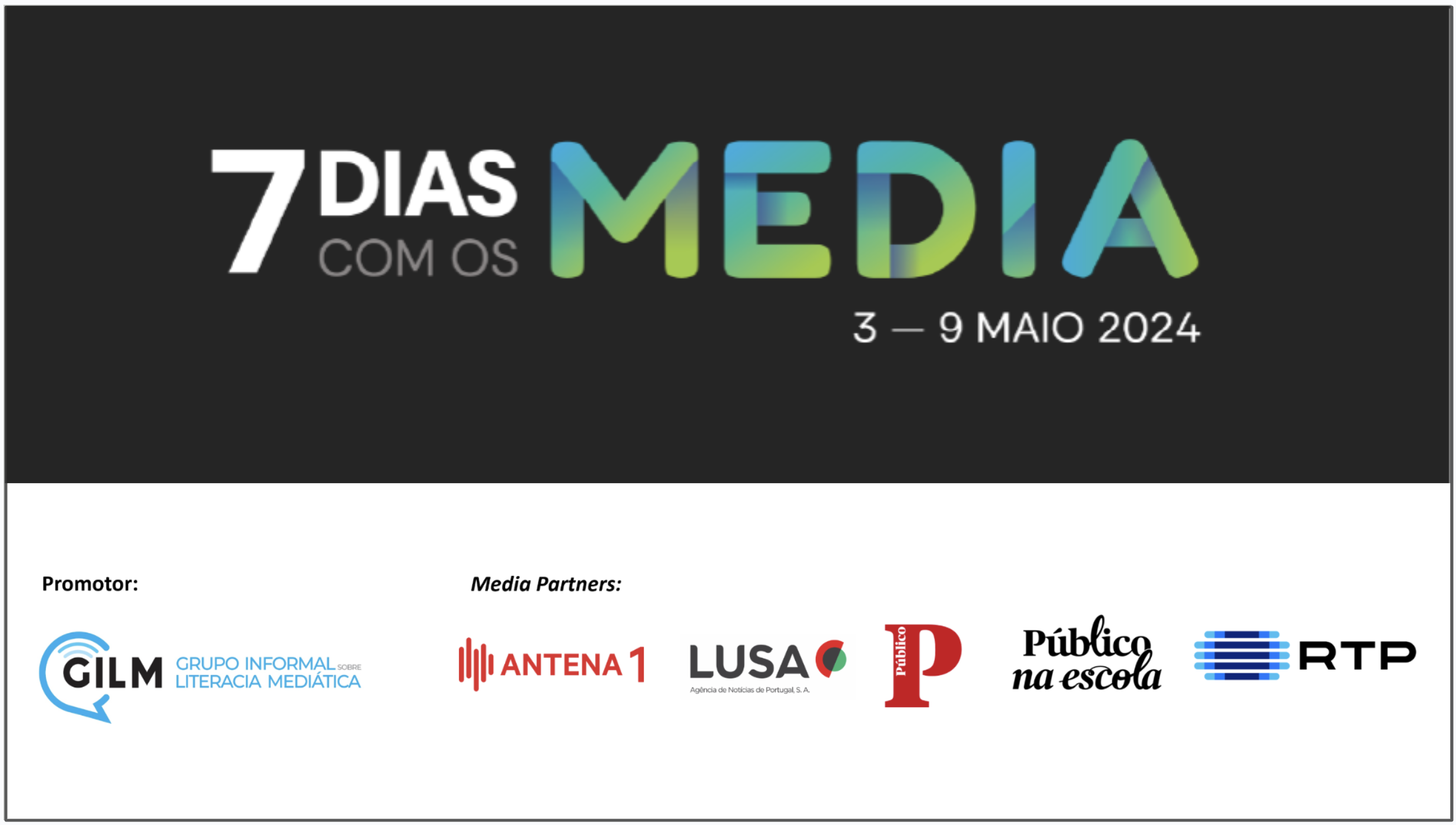Semana portuguesa para a promoção da educação para os media e da literacia mediática