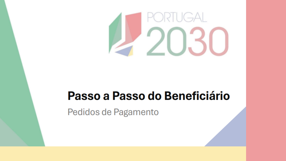 Imagem adaptada da capa do Guia de Apoio à submissão de pedidos de pagamento