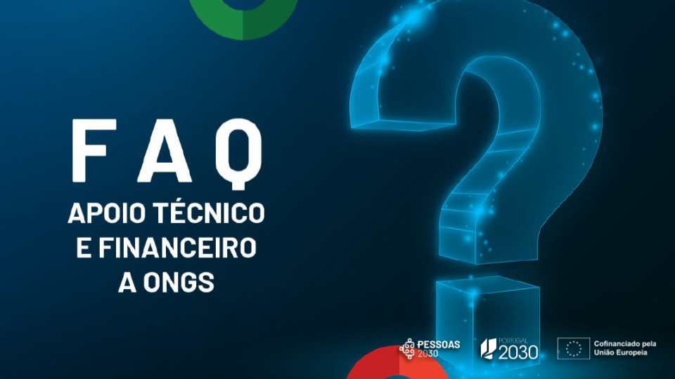 Publicadas FAQ sobre o concurso para apoio técnico e financeiro a ONGs