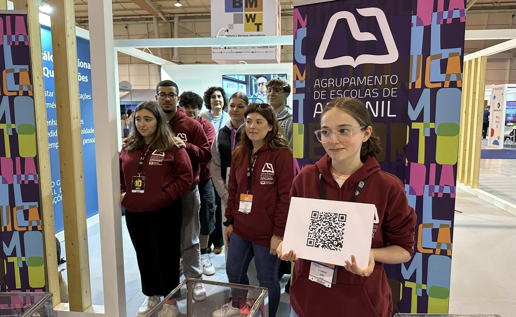 Agrupamento de Escolas de Arganil com representantes da ANQEP