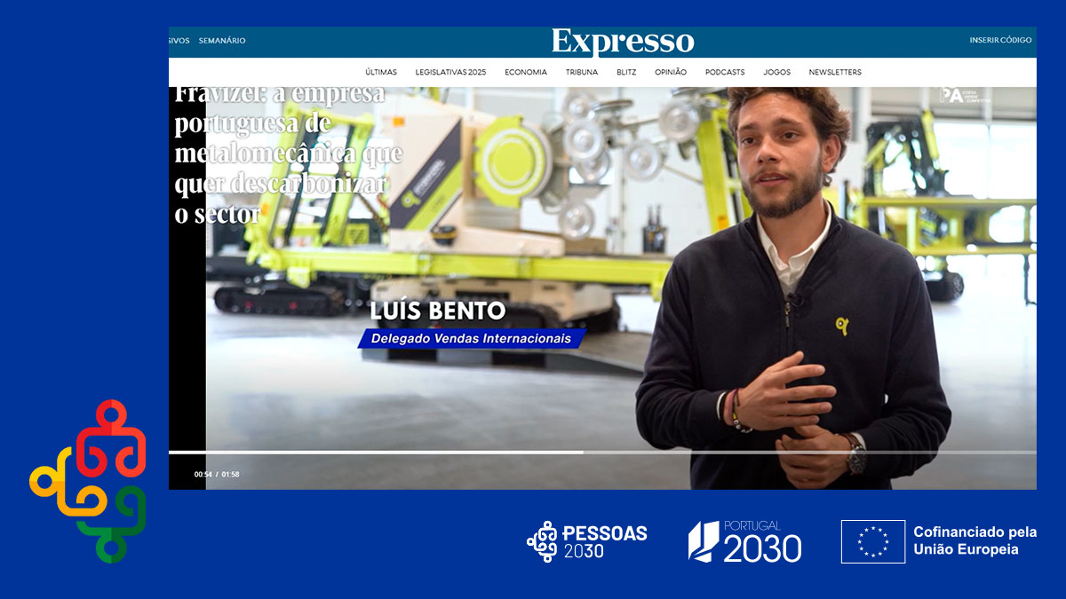 Estágios profissionais apoiados pelo PESSOAS 2030 em destaque no programa “Mais Europa” da SIC/Expresso