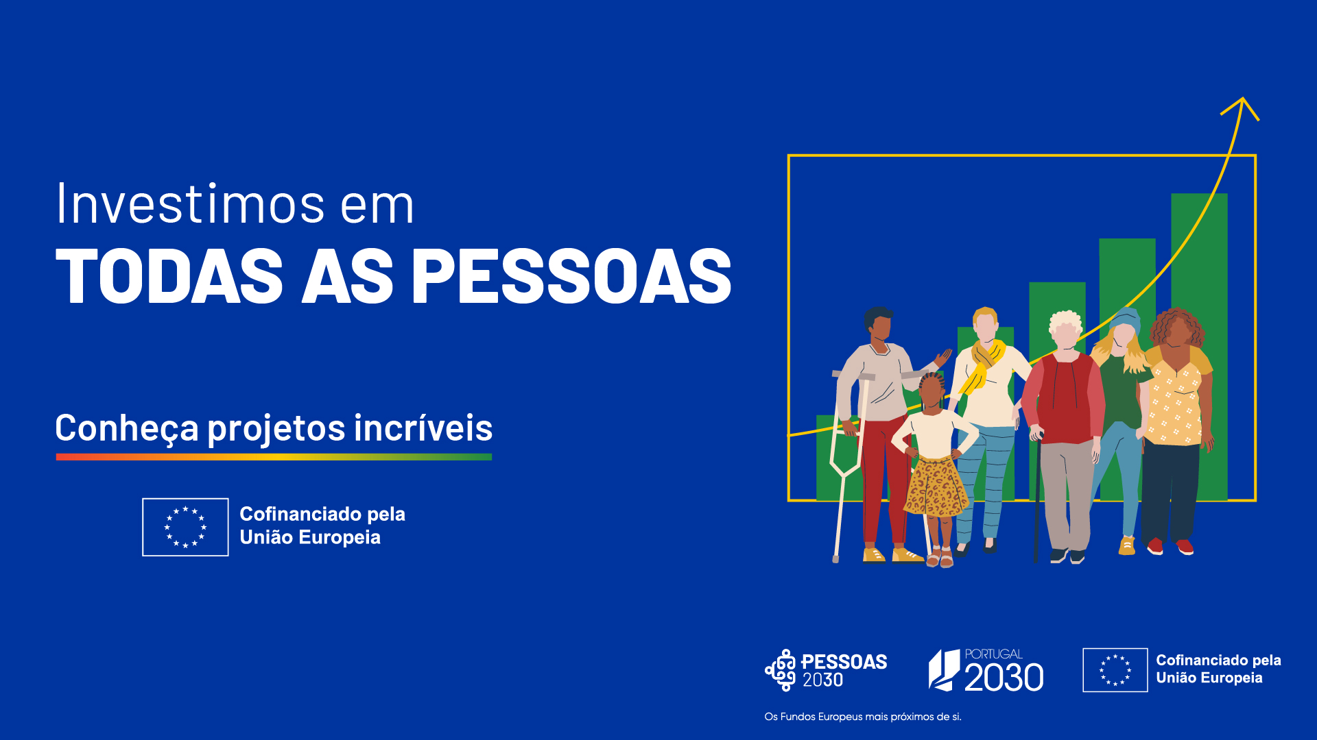 No Dia da Europa, o PESSOAS 2030 lança montra de projetos apoiados pelo Programa