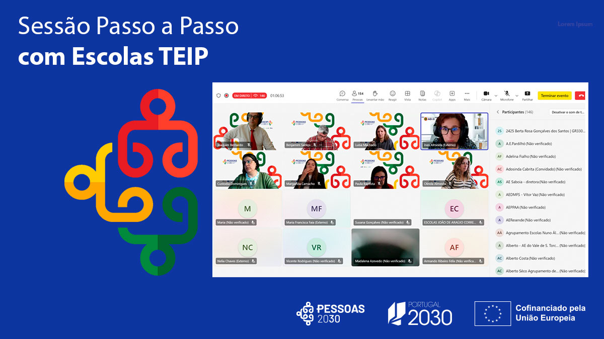 Sessão de esclarecimento apoia escolas TEIP na apresentação de pedidos de pagamento