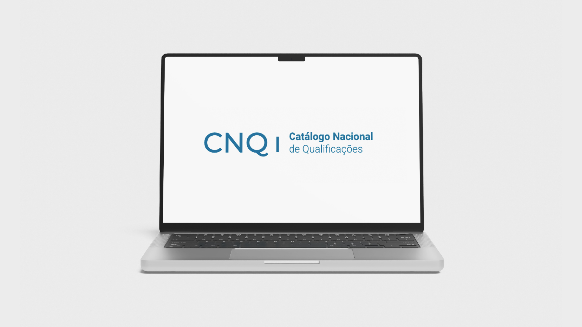 computador portátil onde se lê Catálogo Nacional de Qualificações