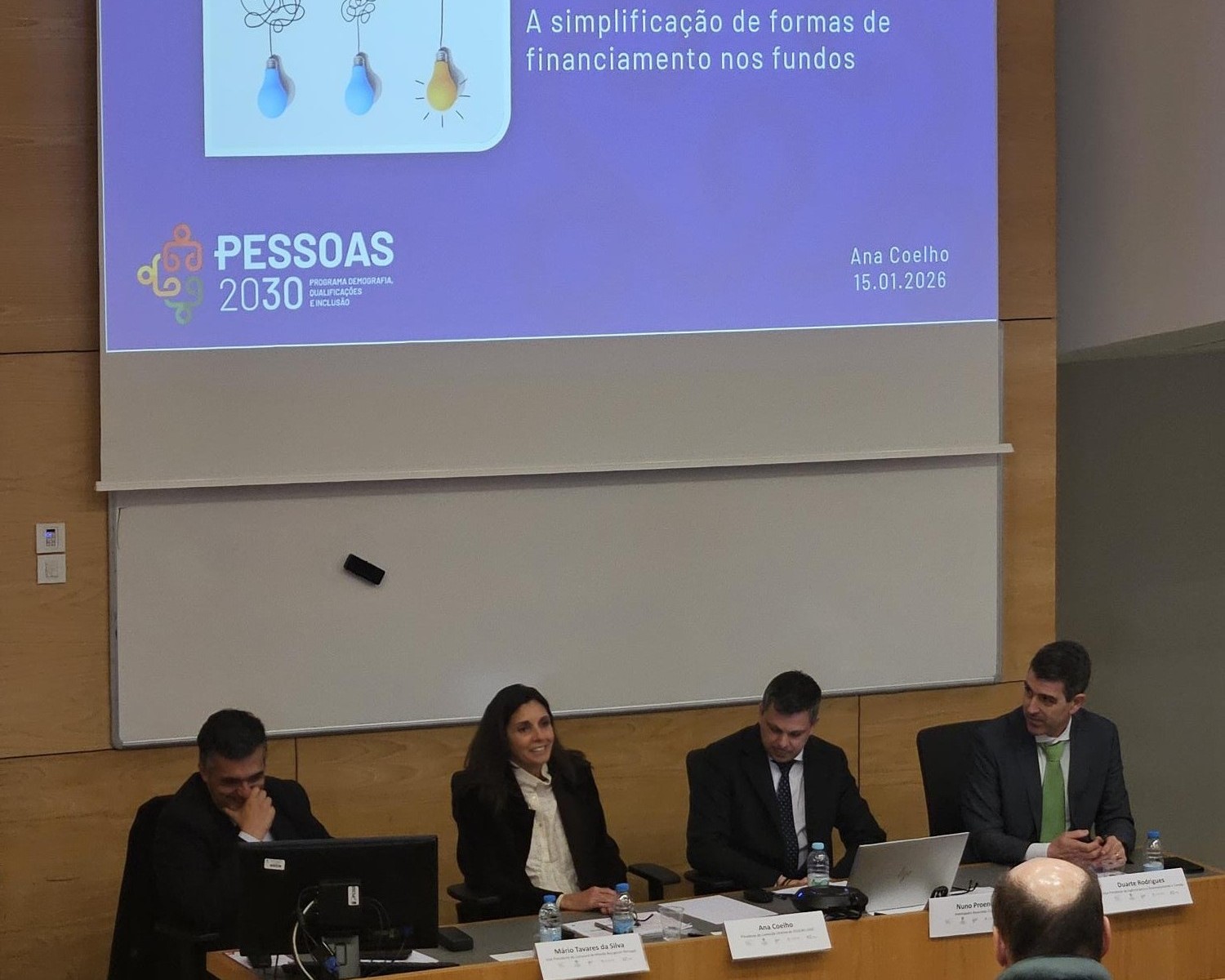 congresso “Fundos Europeus 2025: Execução, Fiscalização e Futuro” Ana Coelho presente em mesa de debate sobre a simplificação de formas de financiamento nos fundos europeus