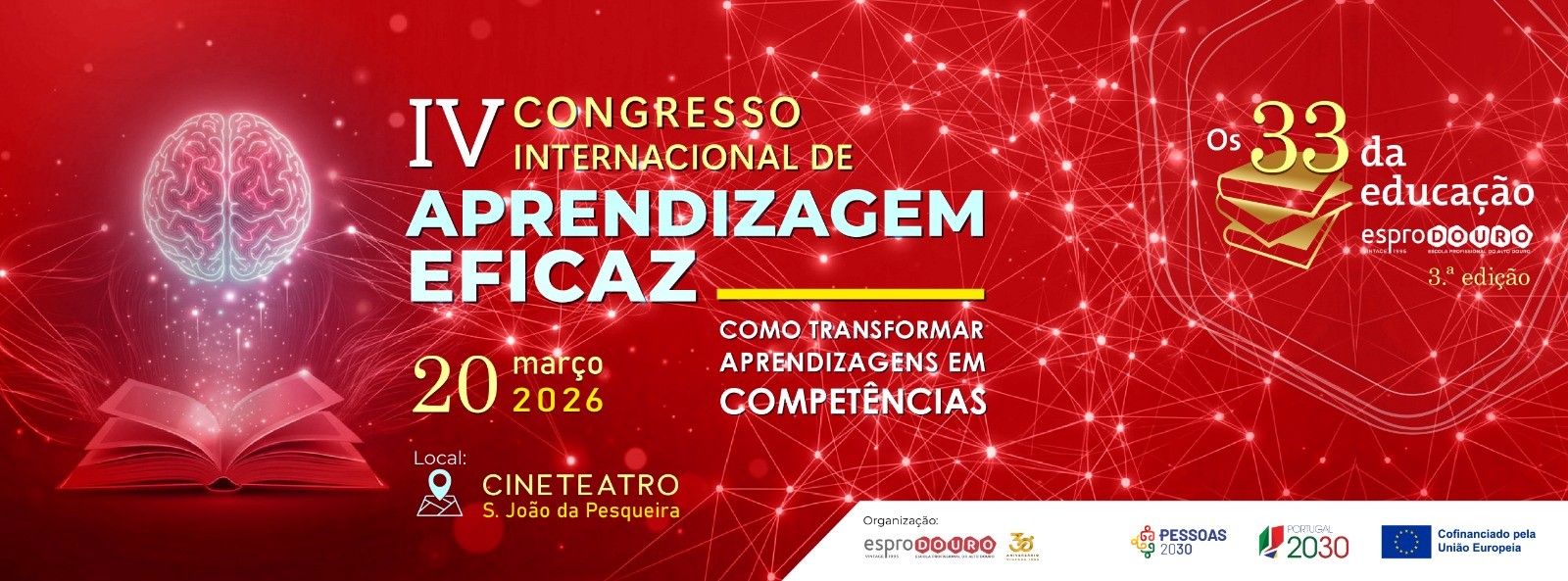 IV Congresso Internacional de Aprendizagem Eficaz ESPRODOURO IV Congresso Internacional de Aprendizagem Eficaz ESPRODOURO
