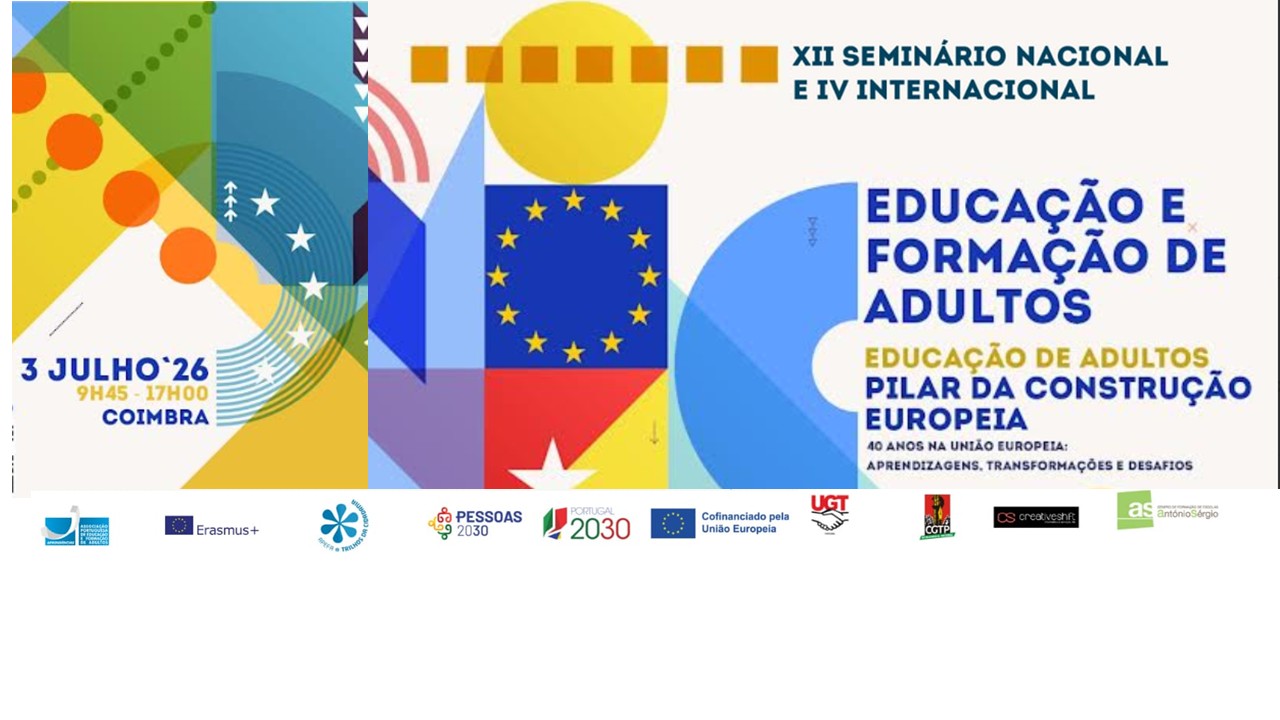 XII Seminário Nacional e IV Internacional de Educação e Formação de Adultos